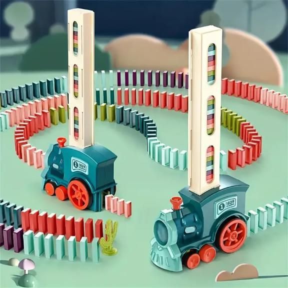 Choo-Choo Train Domino Set