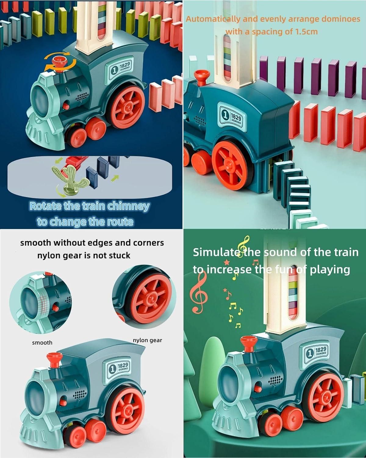 Choo-Choo Train Domino Set