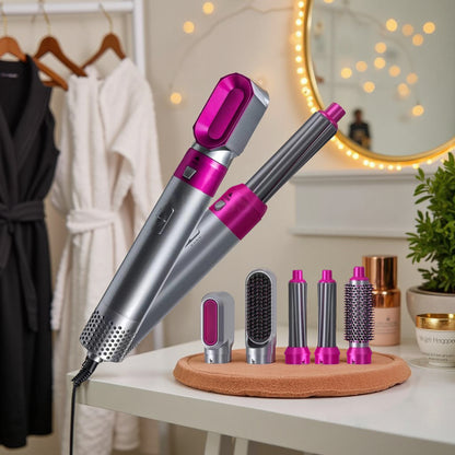 GlamPro™ 5-in-1 Hair Styler